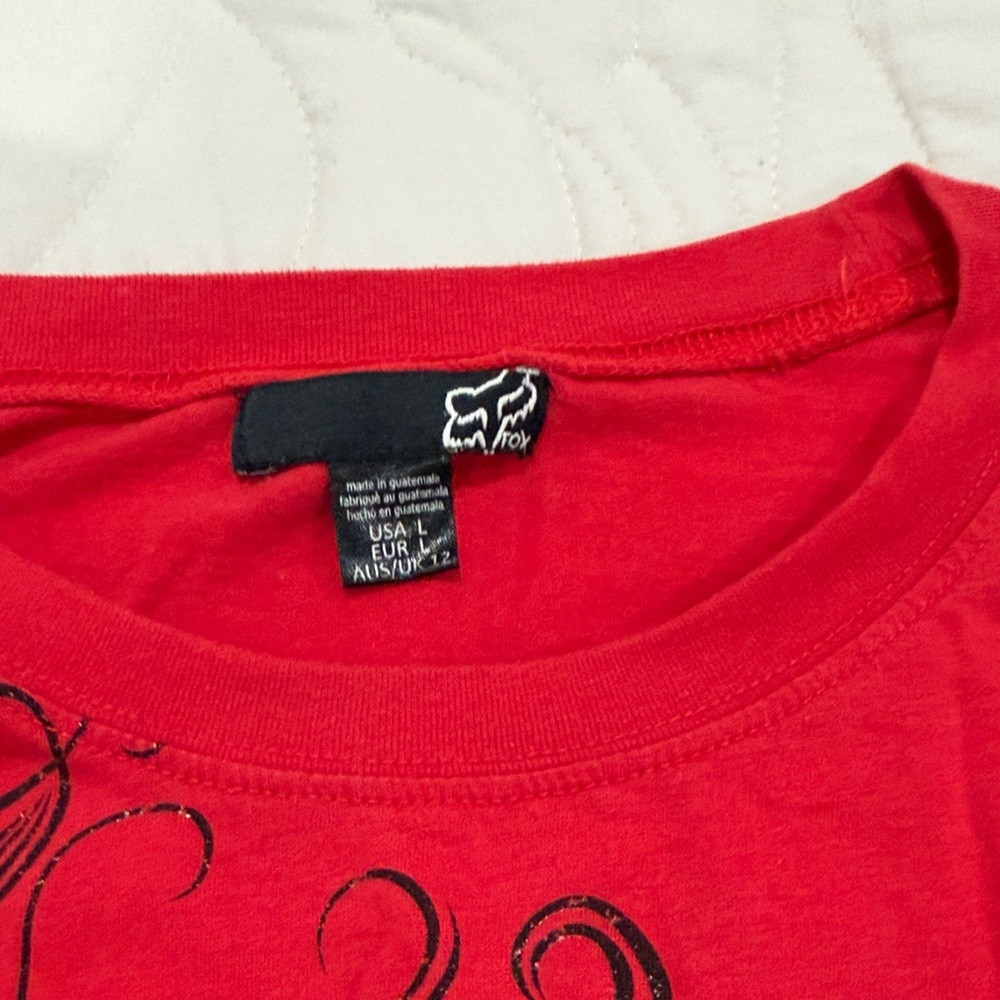 Fox Vibrant Red Graphic Tee - Picture 2 of 4